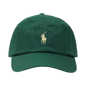Polo Ralph Lauren Hats & Caps, male, Green, ONE SIZE, Classic Sport Cap