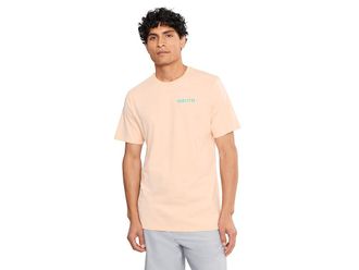 Hurley Fern Gradient Short Sleeve Mens T Shirt Candy Pink : 2XL, Cotton
