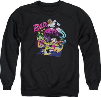 Gildan Teen Titans Go To The Movies Rad Adult Crewneck Sweatshirt