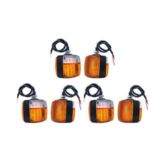 OEM Adecuado Para 6 Carretillas Elevadoras, Luz Peque&ntilde;a Led Giratoria De Doble Cara, Luz Giratoria Cuadrada De 12 V, Luz De Estacionamiento Delantera, Luz