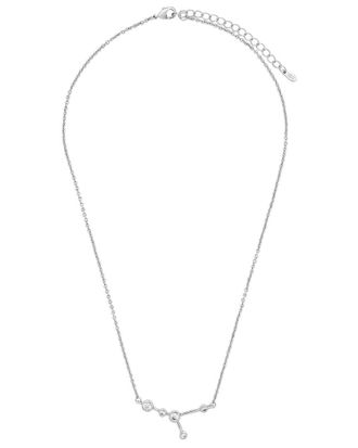 Sterling Forever Silver CZ When Stars Align Constellation Necklace