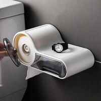 OEM Soporte Multifuncional De Pl&aacute;stico Impermeable Para Papel Higi&eacute;nico Crezuo, Montado En La Pared, Nuevo Estilo, Dispensador De Papel Higi&eacute;nico Creativo