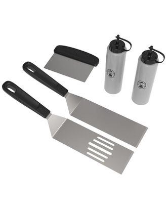 COLEMAN Flat Top 5Pc Bbq Griddle Tool Kit