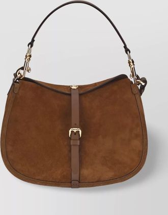 Etro medium suede shoulder bag