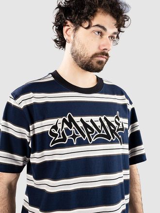 Empyre Razor Stripe T-Shirt blau