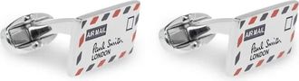 Paul Smith Cufflinks Metallic Airmail