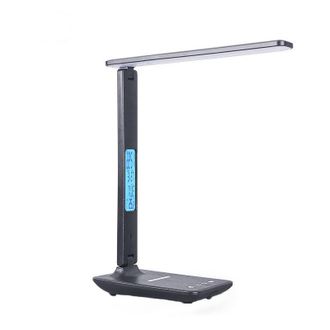 Elle L&aacute;mpara De Escritorio, Cargador Inal&aacute;mbrico, 10w, Negra