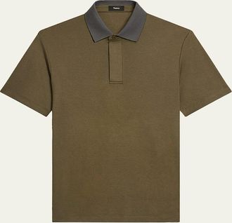 Theory Mens Anemone Kayser Jersey Polo Shirt