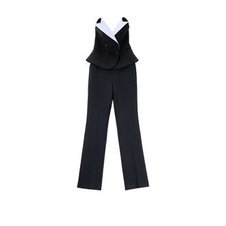 Karl Lagerfeld Studio Contrast Jumpsuit