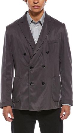 Brioni Deconstructed Double Breasted Blazer