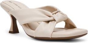 Anne Klein Jaiba Knotted Slide Sandal in Bone at Nordstrom Rack, Size 7.5