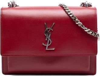 Saint Laurent Pre-owned Saint Laurent Medium Calfskin Monogram Sunset Crossbody Ladies L2879NIYSRXNG8Y4