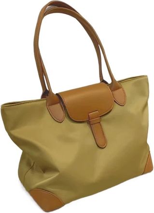 Generic Single-Shoulder Bag For Women; Simple Large Nylon Bag; Oxford Cloth Handbag Large; Womens, Travel(Khaki)