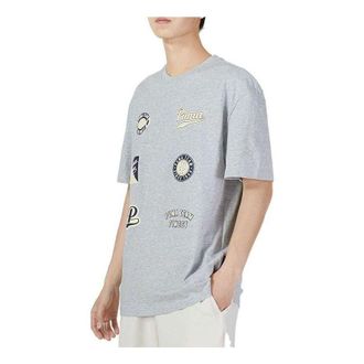 Puma Team Statement Short Sleeve Grey 536921-04