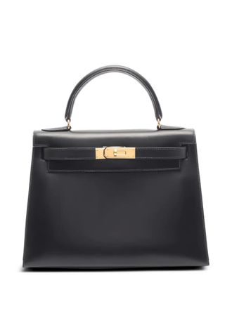 Herm&egrave;s 1991 28 Kelly tote bag - Black