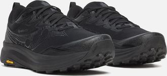 Saucony Mens Saucony Peregrine 16 GTX Mens Triple Black Trainers - Size: UK 11 / eu 46.5 / us 12