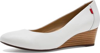 Marc Joseph New York Prospect Wedge Womens Wedge Shoes White Napa Soft : 10.5 M, Leather