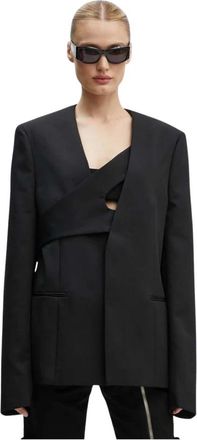 Heliot Emil Wol Blazer - Dames - Blazers - Zwart - XS - Wol - Jassen