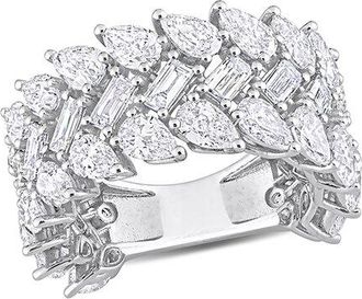 Rina Limor 14K 6.62 Ct. Tw. Diamond Three-Row Ring