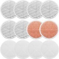 OEM Almohadillas De Limpieza Suaves Y Duraderas Para Fregonas Bissell Spin Wave 2039a 2124, Para La Limpieza De Suelos De Madera (paquete De 12) - Crezuo