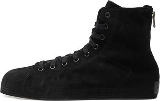 Yohji Yamamoto Zwarte Nizzastar HI Sneakers - Heren - Sneakers - Zwart - 38 EU - Schoenen