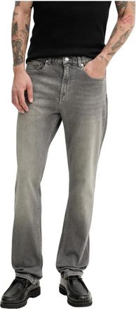 Zadig&Voltaire Straight Jeans - Heren - Regular Fit Jeans - Grijs - W30 - Denim - Jeans