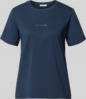Marc O'Polo Denim Regular Fit T-Shirt aus reiner Baumwolle in Marine, Gr&ouml;&szlig;e XL