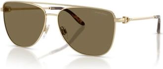 Ralph Lauren Aviator Sunglasses - female - Ralph Lauren - Sunglasses - Yellow - 59 MM - Accessories