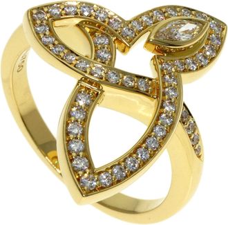 Harry Winston Yellow Gold (18K) Band Ring (Pre-Owned)