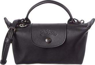 Longchamp Le Pliage Xtra Xs Leather Pouch