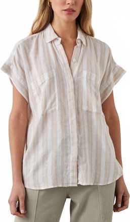 Rails Cito Shirt In Shore Stripe