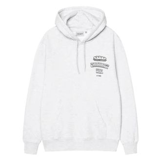 Carhartt Work in Progress Carhartt Wip, Hoodies, male, White, Size: XL Hoodie