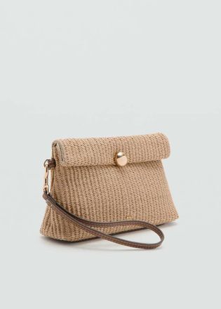 Mango Pochette falda beige - Donna - Taglia unica - MANGO