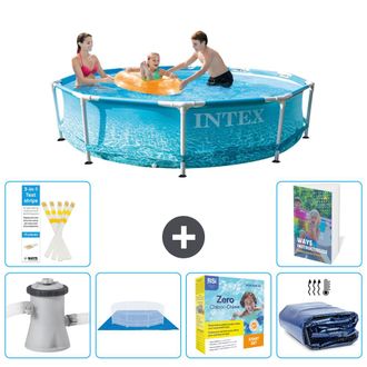 Intex Piscina Con Estructura Redonda - 305x76 Cm - 7-piezas S245