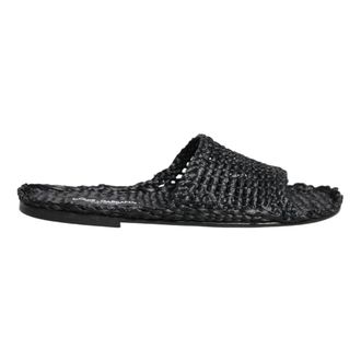 Dolce & Gabbana Sliders, male, Black, Size: 11 US Slides