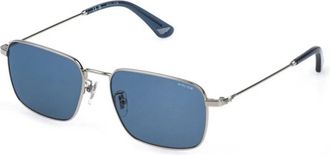 Police Origins Lite 37 Zonnebril - Heren - Zonnebrillen - Grijs - 54 MM - Accessoires