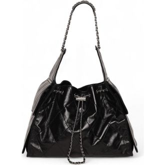 Walter Baker Valeria Quilted Bucket Bag in Black at Nordstrom