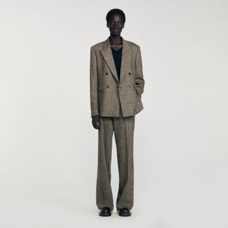 Sandro Double-breasted suit jacket