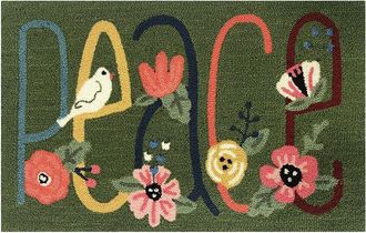 The Rug Market Peace 30x48in Doormat