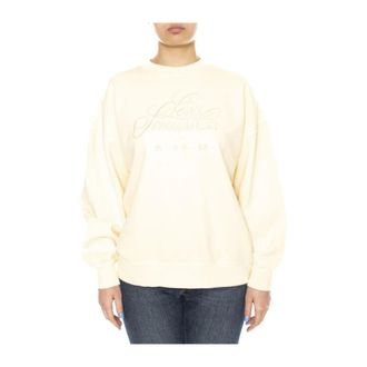 Levi's Sweatshirts - Dames - Sweatshirts - Geel - S - Katoen - Hoodies & sweatvesten