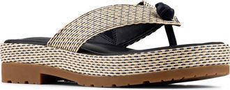 Donald J Pliner Sylverr Platform Flip Flop in Navy Multi at Nordstrom, Size 5.5