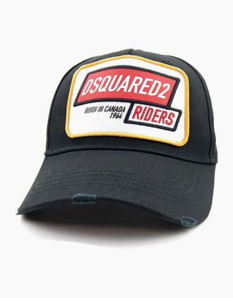Dsquared2 Mens Dsquared2 Dsquared Riders Cap Black - Size: OS