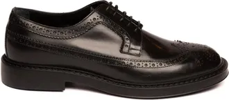Jerold Wilton Schoenen, Heren, Zwart, 40 EU, Leer, Diver Laced Shoe