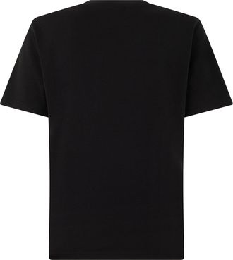 Diesel Mens T-Shirt Classic Black Cotton T-Shirts And Polos