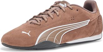 Puma Mens Catch Shoes Sneaker, Flat Bronze-puma White, 10.5 UK