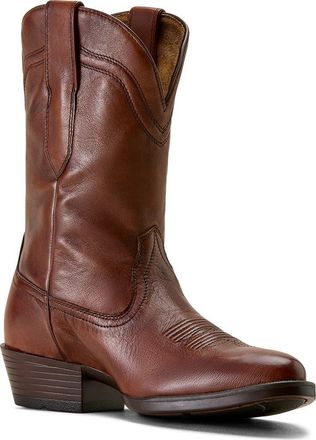 Ariat Grayson R Toe Western Boot in Honey Bee at Nordstrom, Size 10.5