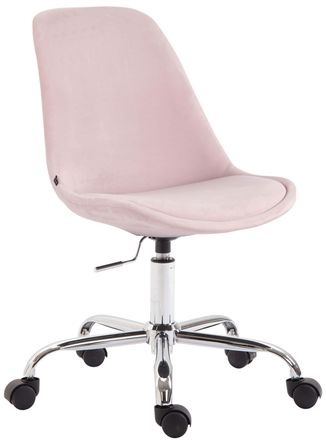 Clp Silla De Oficina Toulouse En Terciopelo Rosado