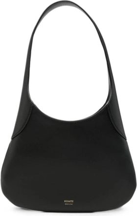 Khaite Joan Small Shoulder Bag - Dames - Schoudertassen - Zwart - ONE Size - Leer - Tassen