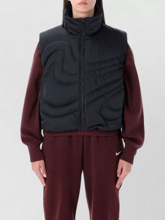 Nike puffer vest swoosh therma fit hooded