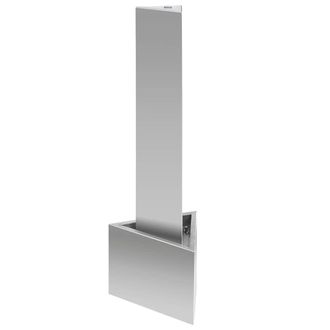 vidaXL Vidaxl - Fuente De Jard&iacute;n De Acero Inoxidable Plateado 37,7x32,6x110 Cm